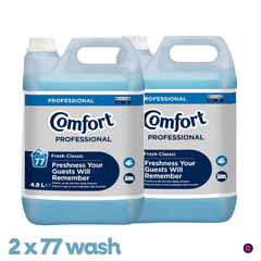 Comfort Professional Fresh Classic Fabric Softner 2 x 4.8L (2 x 77 Wash)