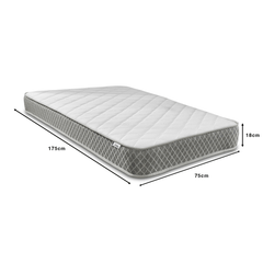 SleepMax Diamond Hybrid 18cms Deep Innerspring & Memory Foam Mattress