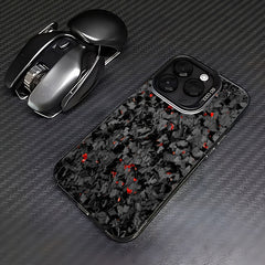Phone Case: Forged Carbon Fiber Phone Case Suitable for Apple 17/17 Pro Max, iPhone 11/11 Pro Max/11 Pro/12/12 Pro/12 Pro Max/13/13 Pro/13 Pro Max/14/14 Pro/14 Pro Max/15/15 Pro Max/15 Pro/16/16 Pro/16 Pro Max Protective Cover, Smartphone Case