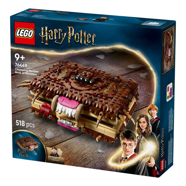 LEGO Harry Potter Chomping Monster Book of Monsters - Model 76449 (9+ Years)