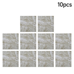 LIFE IDEAS Set of 10/30pcs Marble Effect PVC Floor Tiles - 12