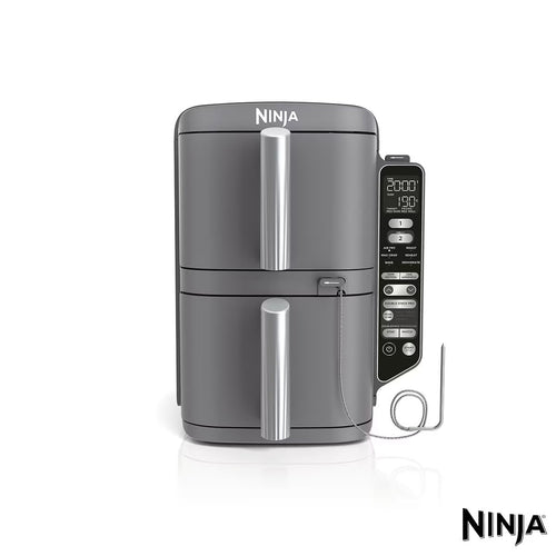 Ninja Double Stack 9.5L Air Fryer with Smart Cook System, SL451UK