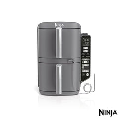 Ninja Double Stack 9.5L Air Fryer with Smart Cook System, SL451UK