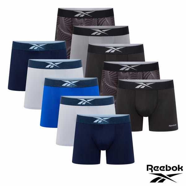 Reebok Men'S Performance Boxer 5 Pack in Blue