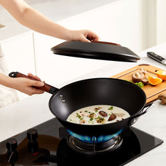 Sanho Non-Stick Iron Wok, 32 Cm