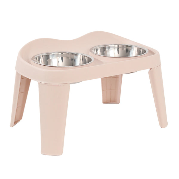 Dog Bowls with Stand, Adjustable Raised Dog Bowl for Large Dogs, Dog Feeding Station with 2 Stainless Steel Dog Bowls, Non-Slip elevated dog bowls