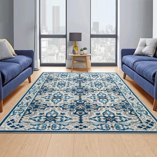 1pc Premium Ultra Soft Non-Slip Printed Rug – Thickened Wear-Resistant Washable Themed Floor Mat for Living Room, Bedroom, Dining Room, Porch, Balcony & Home Decor