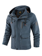 Spring and Summer Men's Fashion Casual Windbreaker Pilot Jacket Outdoor Sports Jacket
