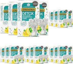 Twinings Advent Calendar 2025 Premium Tea Selection, 24 Delightful Green & Herbal Infusion Tea Bags