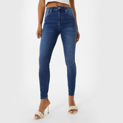 Jack Wills Ladies High Rise Skinny Jean in Black