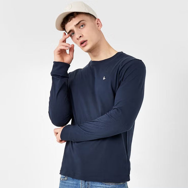 Jack Wills Men'S Sandleford Long Sleeve Tee in Black