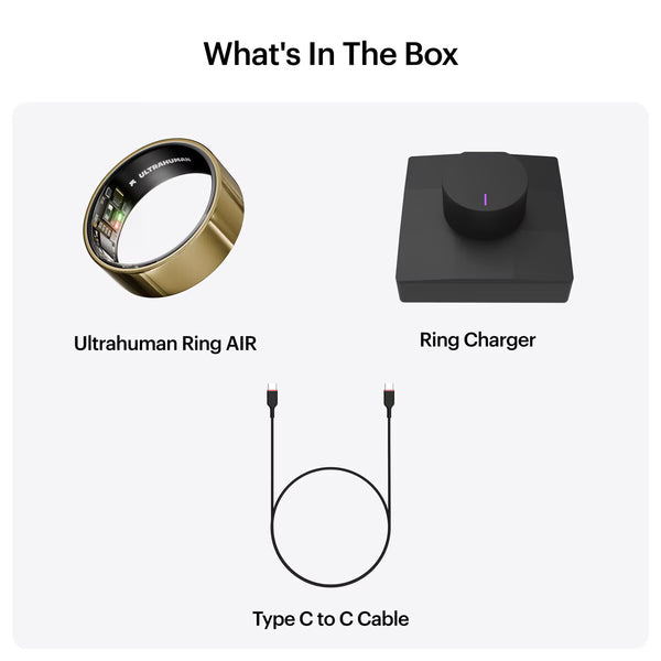 Ultrahuman Ring AIR Bionic Gold