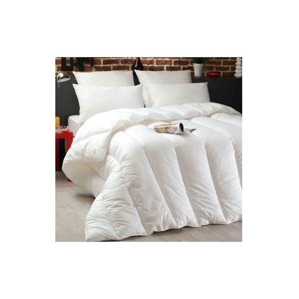 Luxury Hotel Style 1pc Duvet Quilt Insert Comforter Heavy Filling Breathable Fluffy– All Seasons Comfort – Lightweight Summer to Warm Winter – 4.5 10.5 13.5 15 Tog – Single Double Super King Bedding Size