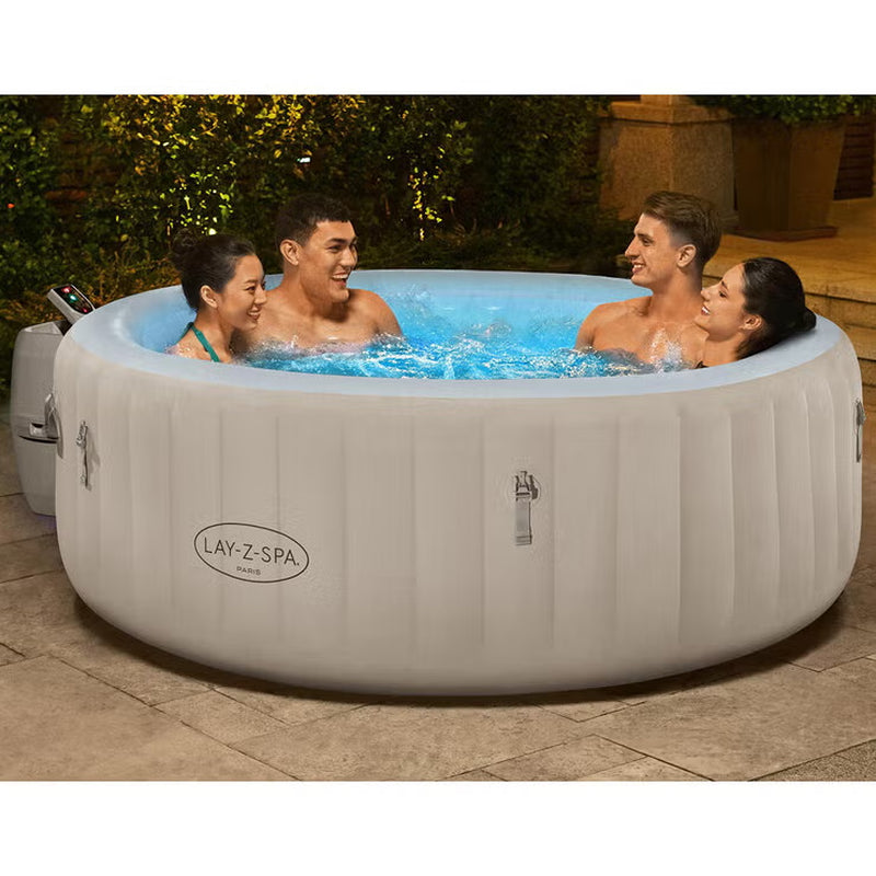 Lay-Z-Spa Paris Luxe 140 Airjet, 4 Person Inflatable Spa