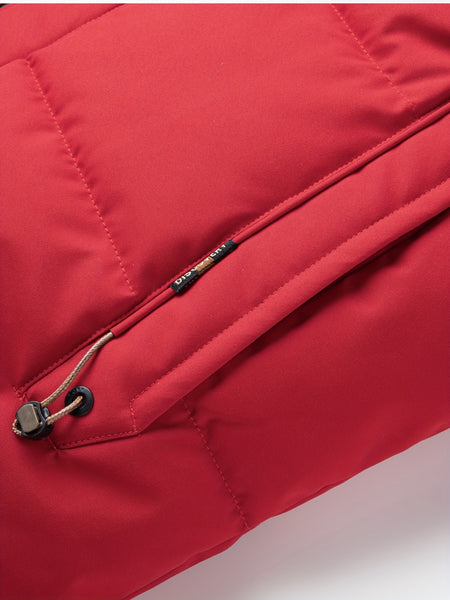2024 Winter New Arrival Men's Outdoor Casual Padded Storm Jacket with Detachable Hood, Thickened Warm Fashionable Men's Outerwear