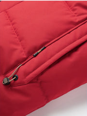 2024 Winter New Arrival Men's Outdoor Casual Padded Storm Jacket with Detachable Hood, Thickened Warm Fashionable Men's Outerwear