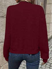 Solid Color Casual Zip-Up Cardigan Jacket