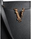 Versace La Medusa Crossbody Bag Black Leather Wo