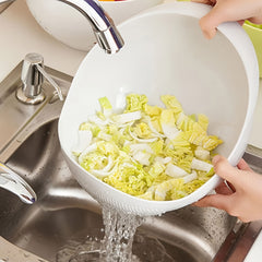 Multi-Functional Kitchen Washing Basket Basin