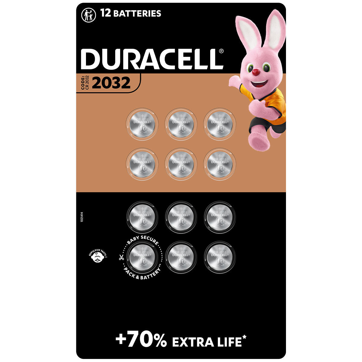 Duracell Speciality 2032 Lithium Coin Battery - 12 Pack