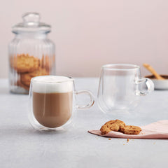 Judge Double Walled Latte Glass Set 275ml, 6 Piece