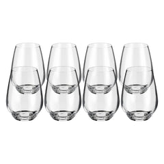 Judge Crystalline Stemless 540ml Wine Glasses, 8 Piece