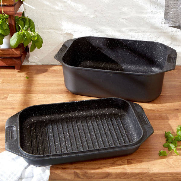 BergHOFF Eurocast Double Roasting Pan for Christmas Dinner