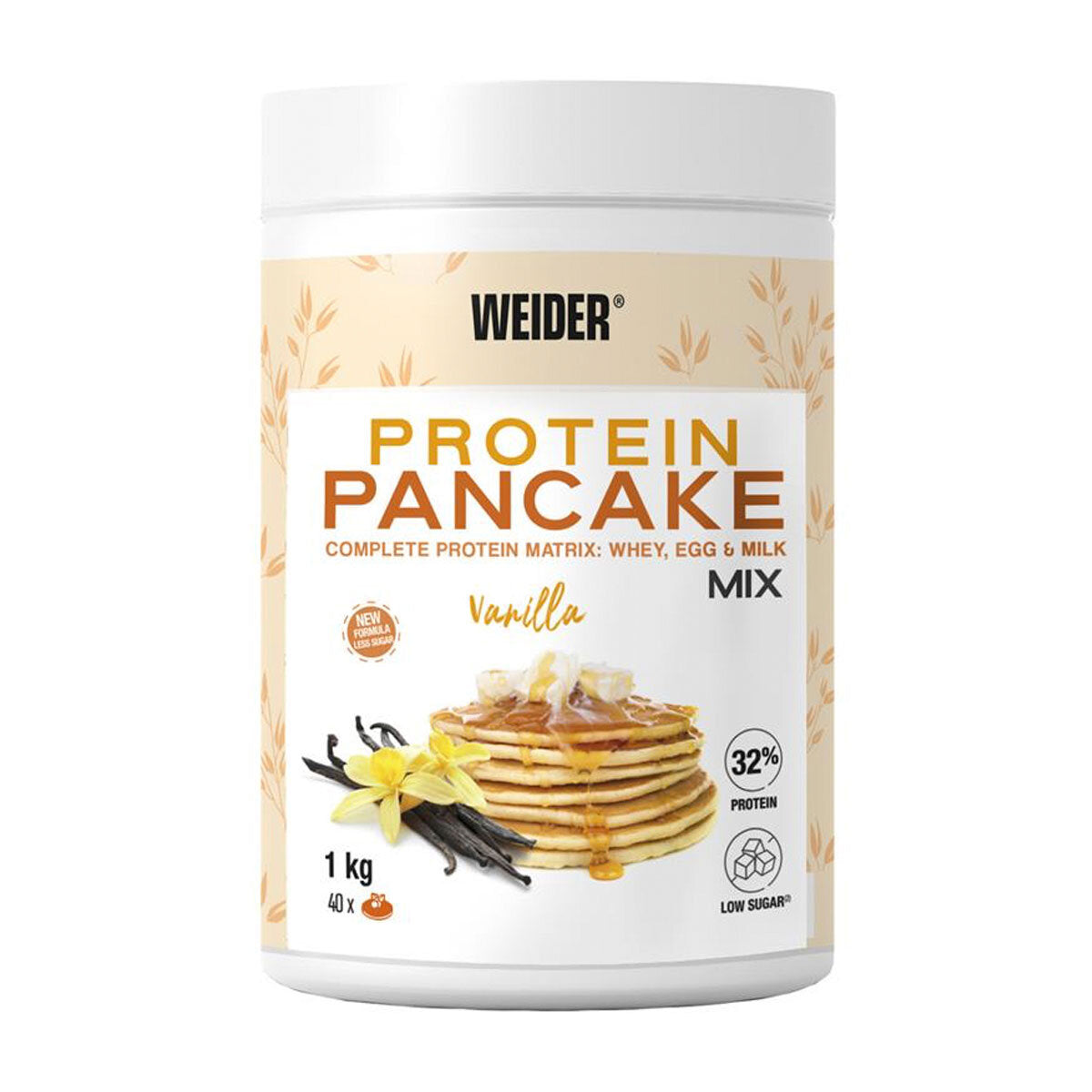 Weider Protein Pancake Mix in Vanilla, 1kg