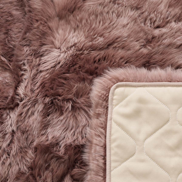 Bowron Sheepskin Area Rug 120 x 180cm in Paco