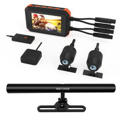 Rexing MTC1 Dual Camera Motorcycle Dash Cam Bundle