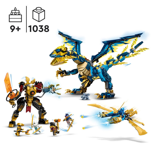 LEGO Ninjago Elemental Dragon vs. The Empress Mech - Model 71796 (9+ Years)