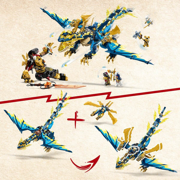LEGO Ninjago Elemental Dragon vs. The Empress Mech - Model 71796 (9+ Years)