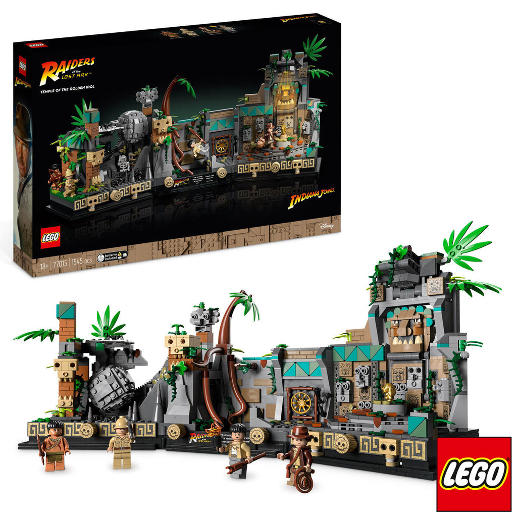 LEGO Indiana Jones Temple of the Golden Idol - Model 77015 (18+ Years)