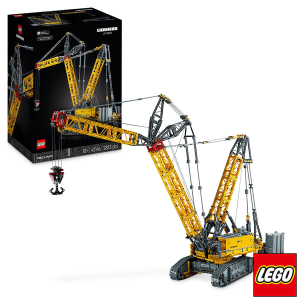 LEGO Technic 3ft 3 Inches (100cm) Liebherr Crawler Crane LR 13000 - Model 42146 (18+ Years)