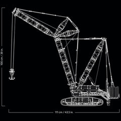 LEGO Technic 3ft 3 Inches (100cm) Liebherr Crawler Crane LR 13000 - Model 42146 (18+ Years)