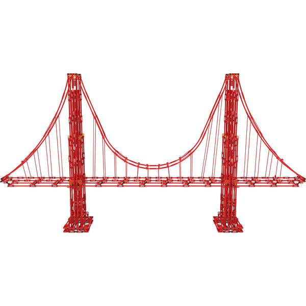 K'NEX 40 Inch Long (102cm) Architecture Golden Gate Bridge Building Set (9+ Years)