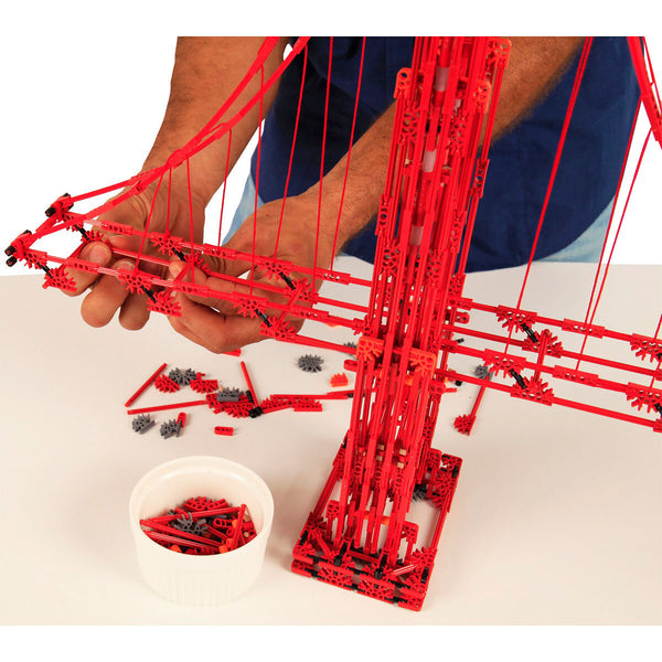 K'NEX 40 Inch Long (102cm) Architecture Golden Gate Bridge Building Set (9+ Years)