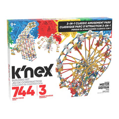 K'NEX 3-in-1 Classic Amusement Park Building Set (9+ Years)