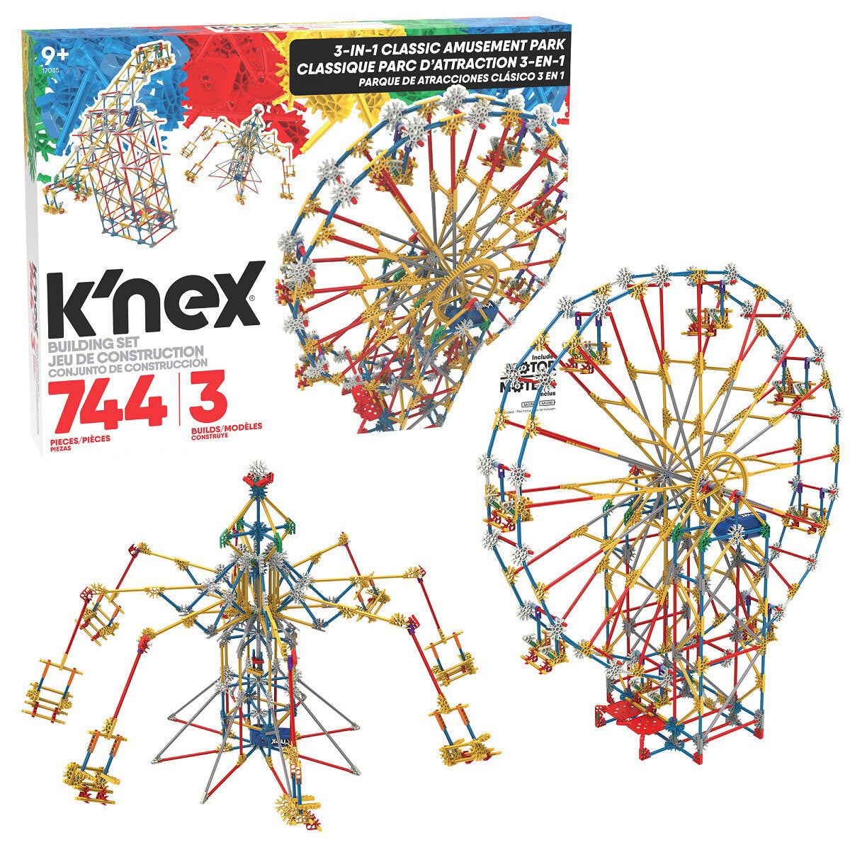 K'NEX 3-in-1 Classic Amusement Park Building Set (9+ Years) – CHERISH LEWIS