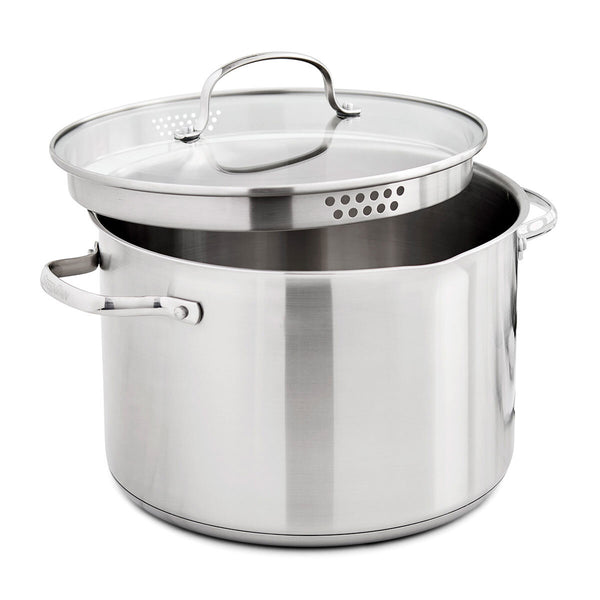 Greenpan Stainless Steel Stockpot, 8L