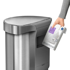 simplehuman 45L Sensor Bin & 4.5L Pedal Bin