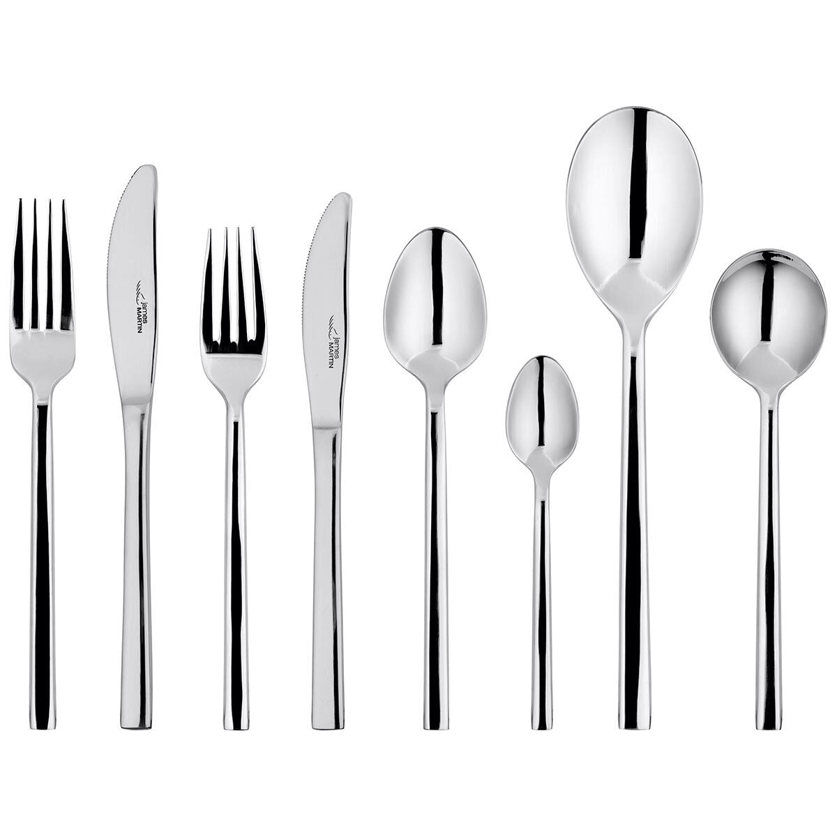 Stellar James Martin Stainless Steel 44 Piece Cutlery Set