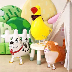 Animal Walking Balloons Set- 20 Pieces(Random)