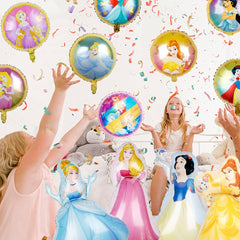 20 pcs Princess theme Party Foil Balloons