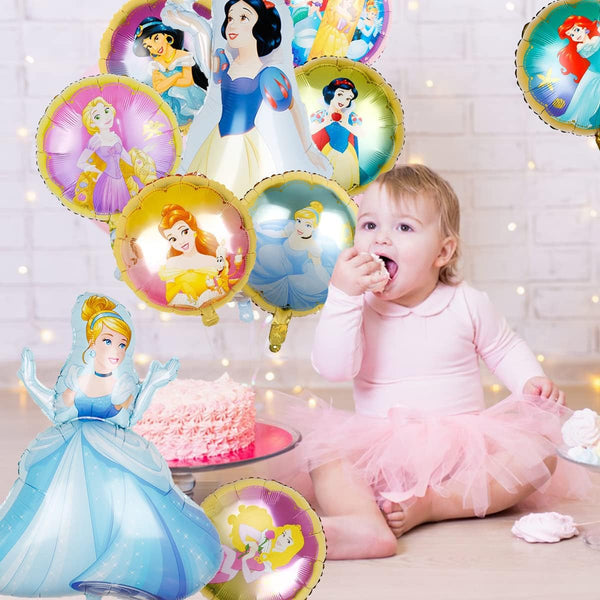 20 pcs Princess theme Party Foil Balloons
