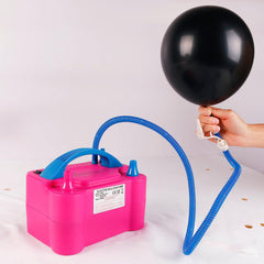 Electric Inflator Balloon Pump, 220V-240V 600W Portable Dual Nozzle (Balloon Arch Kit Included)