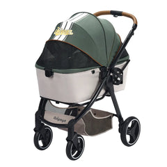 Ibiyaya Retro Luxe Pet Stroller | Soft Sage