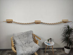 Cat wall bridge light