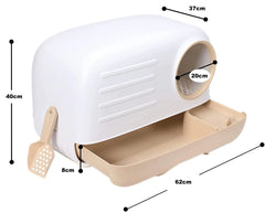 DESIGN LITTER BOX RETRO XL WITH DRAWER- 2 Colours