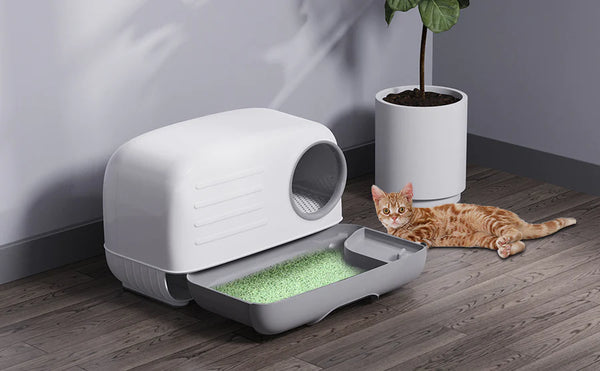 DESIGN LITTER BOX RETRO XL WITH DRAWER- 2 Colours